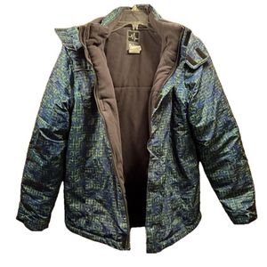 Pulse Ski Jacket, Kids L (16-18), pockets, soft lined, tough exterior, hood (T6)